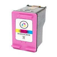 Tinte kompatibel mit HP 301XLCYM Mehrfarbig DeskJet 1000...