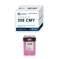 Tinte kompatibel mit HP 308 CMY Mehrfarbig Envy 6110e...