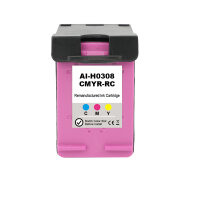 Tinte kompatibel mit HP 308 CMY Mehrfarbig Envy 6110e...