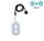 Dahua ARD822-W2(868)-L AirShield Alarm Panik 2 Tasten