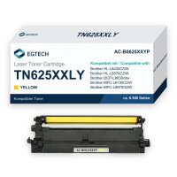 Toner kompatibel mit Brother TN625XXLY Gelb HL-L8430CDW...