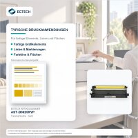 Toner kompatibel mit Brother TN625XLY Gelb HL-L8430CDW HL-L8570CDW DCP-L8630cdw