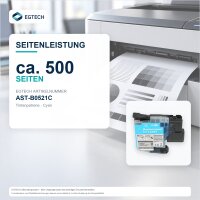 Tinte kompatibel mit Brother LC521 C Cyan DCP-J1260W DCP-J1310DW DCP-J1313DW