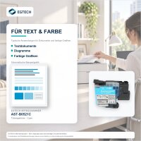 Tinte kompatibel mit Brother LC521 C Cyan DCP-J1260W DCP-J1310DW DCP-J1313DW