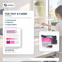 Tinte kompatibel mit Brother LC521 M Magenta DCP-J1260W DCP-J1310DW DCP-J1313DW