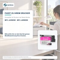 Tinte kompatibel mit Brother LC527 XLM Magenta MFC-J4350DW MFC-J4550DW