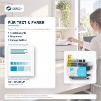 Tinte kompatibel mit Brother LC422XCK Cyan MFC-J5340DW MFC-J5345DW MFC-J5740DW