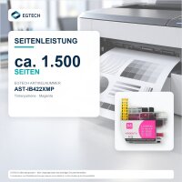 Tinte kompatibel mit Brother LC422XMK Magenta MFC-J5340DW MFC-J5345DW