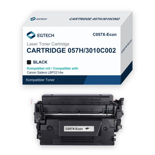 Toner kompatibel mit Canon Cartridge 057H Satera LBP221dw LBP224 MF447dw MF457dw