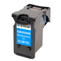 Tinte kompatibel mit Canon CL-561 XL Mehrfarbig PIXMA...