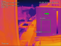 Dahua TPC-BF1241-TB3F4-DW-S8 Thermal Bullet Überwachungskamera 4MP H.265 H.264 MJPEG 4 mm Fixobjektiv