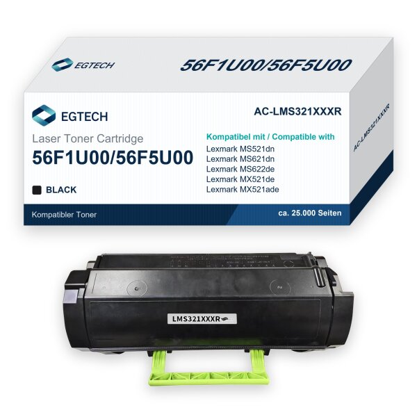 Toner kompatibel mit Lexmark 56F2U00 MS521dn MS621dn MS622de MX521de MX521ade