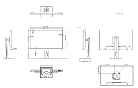 Dahua LM27-U401A 27" UHD Monitor Video-Türsprechanlage Lautsprecher