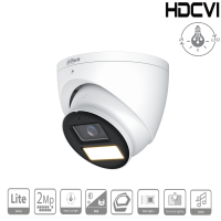 Dahua HAC-HDW1239TP-IL-A-0280B-S3 HDCVI Eyeball Überwachungskamera 2MP 2,8 mm Fixobjektiv IP67