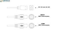 Dahua HAC-HDW2802T-Z-A-DP-S2-DIP HDCVI Eyeball Überwachungskamera 8MP Starlight AHD TVI CVBS IP67