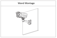 Dahua PFB121W Halterung Kamera-Zubehör Aluminium Wandmontage 190 mm x 58 mm x 89,5 mm