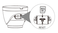 Dahua IPC-HDW2441TP-S-0280B IP Eyeball Überwachungskamera 4MP WizSense SMD Plus PoE 2,8 mm Fixobjektiv