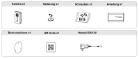 Dahua IPC-K1430KP-STW-0280B-EUR WLAN Cube 4MP PoE Wi-Fi Lautsprecher Alarm I/O