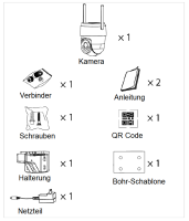 Dahua IPC-PT1539DA1P-SW-PV-0400B-EUR WLAN TIOC 5MP Wi-Fi IR bis 30 m Lautsprecher