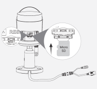 Dahua IPC-HFW1539DTK1P-SW-PV-0280B WLAN Bullet Überwachungskamera 5MP Wi-Fi IR bis 30 m Lautsprecher