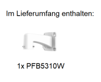 Dahua SDT3E410-8P-MB-A-PV1 IP PTZ Panorama Überwachungskamera 8MP 4MP WizSense Starlight SMD 4.0