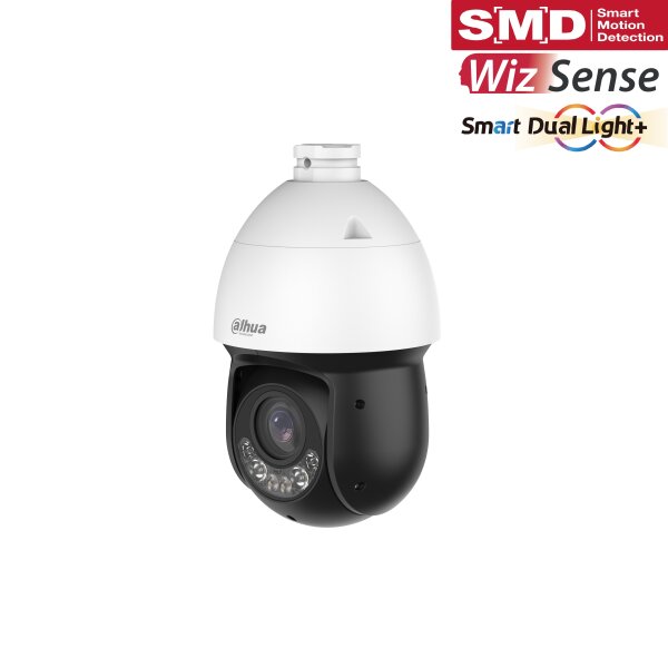 Dahua SD4D825MB-HNR IP PTZ Überwachungskamera 8MP SMD 4.0 PoE 5 – 125 mm Objektiv IP67 weiß