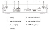 Dahua NVR2104HC-W NVR 4 Kanal WLAN Videorekorder SMD Wi-Fi