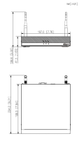 Dahua NVR2108HC-W NVR 8 Kanal WLAN Videorekorder SMD Wi-Fi