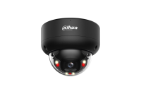 Dahua IPC-HDBW3449EP-S-IL-0280B-Black IP Dome Überwachungskamera 4MP PoE IR bis 40 m IP67 IK10 Mikrofon