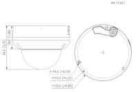Dahua IPC-HDBW3449RP-ZAS-IL IP Dome Überwachungskamera 4MP PoE 2,7 – 13,5 mm Objektiv IR bis 50 m IP67