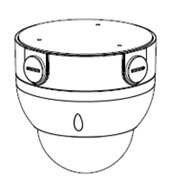 Dahua PFA137 Anschlussdose Kamera-Zubehör Aluminium 122 mm x 33.8 mm M20(G1/2 Zoll)