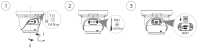 Dahua IPC-HDW3849QMP-S-IL-0280B IP Eyeball Überwachungskamera 8MP PoE IR bis 30 m IP67 Mikrofon
