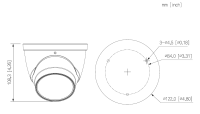 Dahua IPC-HDW3449TP-ZS-IL -IP Eyeball Überwachungskamera 4MP PoE 2,7 – 13,5 mm Objektiv IR bis 50 m IP67