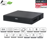 Dahua NVR5416-16HP-EI2 NVR 16 Kanal 16 PoE Videorekorder...