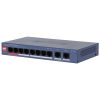 Dahua CS4010-8GT-110-V2 Switch 8 PoE Gigabit Netzwerk- und Videozubehör 10 Port 8xPoE