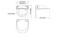 Dahua PFA200W Wandhalterung Kamera-Zubehör Aluminium
