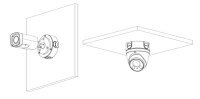 Dahua PFA130-E Anschlussdose Kamera-Zubehör IP66 Aluminium für Bullet Kamera für Eyeball Kameras
