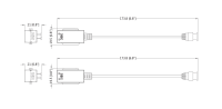 Dahua PFM800-4K Balun Netzwerk- und Videozubehör...