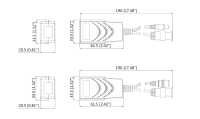 Dahua PFM802 Balun Netzwerk- und Videozubehör 1...