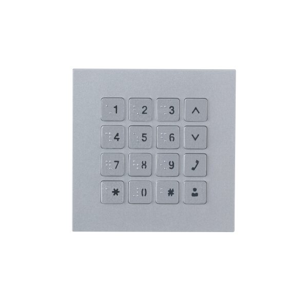 Dahua VTO4202F-MK Tastatur Modul Video-Türsprechanlage IK07 Edelstahl