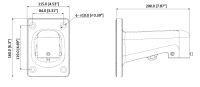Dahua PFB305W Wandhalterung Kamera-Zubehör Aluminium 200 mm x 160 mm x 115 mm