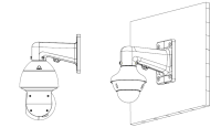 Dahua PFB305W Wandhalterung Kamera-Zubehör Aluminium 200 mm x 160 mm x 115 mm