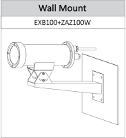 Dahua EPC230U IP Bullet Ex-Proof Überwachungskamera 2MP Starlight H.265 H.264 PoE 4,5 – 135 mm motor Objektiv