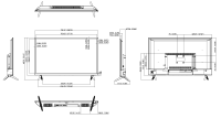 Dahua LM32-F200 31.5" Full-HD Monitor Video-Türsprechanlage Full HD Lautsprecher