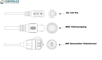 Dahua HAC-HDBW2501RP-Z-S2 HDCVI Dome Überwachungskamera 5MP Starlight AHD TVI CVBS 2,7 – 13,5 mm motor Objektiv