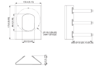 Dahua PFA154 Masthalterung Kamera-Zubehör 80 – 150 mm Objektiv SECC