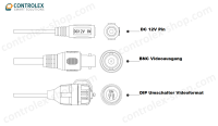 Dahua HAC-HFW2501TUP-Z-A-S2 HDCVI Bullet Überwachungskamera 5MP Starlight AHD TVI CVBS 2,7 – 13,5 mm motor Objektiv