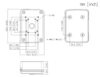 Dahua PFA126 Anschlusskasten Aluminium