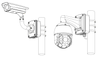 Dahua PFA126 Anschlusskasten Aluminium