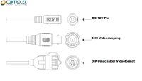 Dahua HAC-HDBW2241RAP-Z-A-S2-DIP HDCVI Dome Überwachungskamera 2MP Starlight 2,7 – 13,5 mm motor Objektiv
